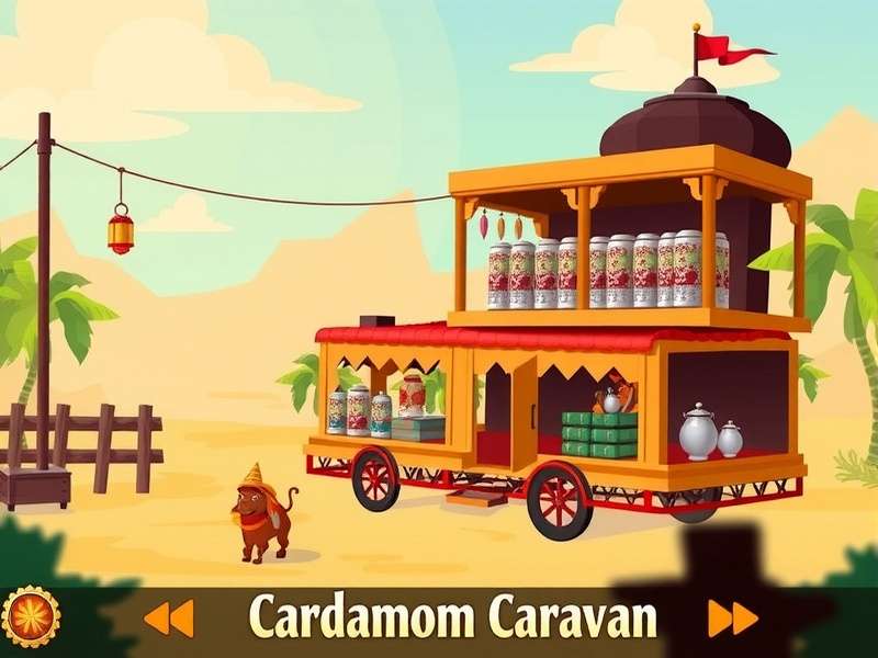 Cardamom Caravan Game Screenshot